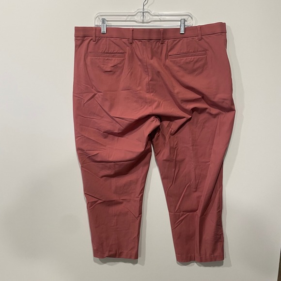 Lauren Ralph Lauren Mens Salmon Stretch Performance Nonslip Pants 42x32 (42x25) - Picture 4 of 7